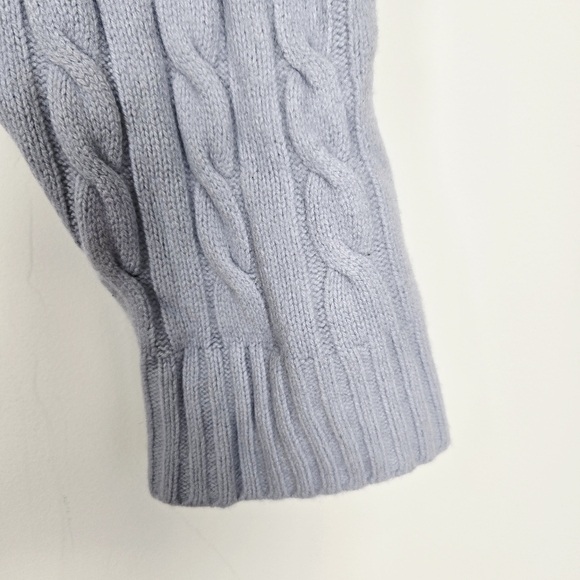 Aritzia SUNDAY BEST Peggy Cable Stitch Cropped Sweater - Picture 4 of 7